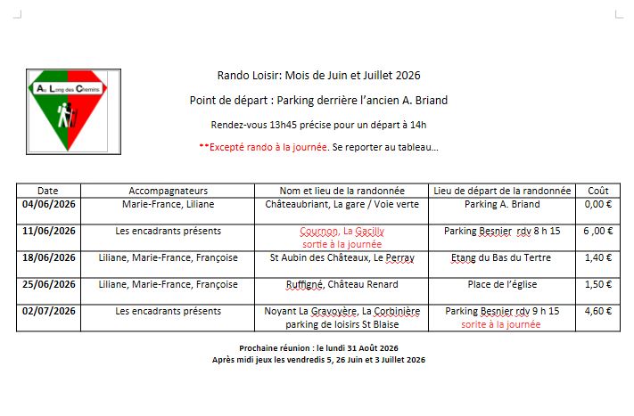 rando loisir juin 2026 JPG
